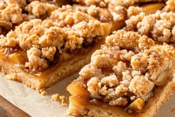 Cuadrados de manzana: la receta más rica y fácil para el mate