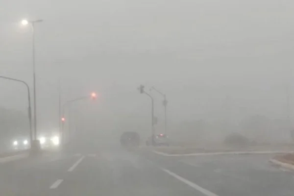 Difunden alerta por niebla y viento zonda para varios departamentos de la provincia