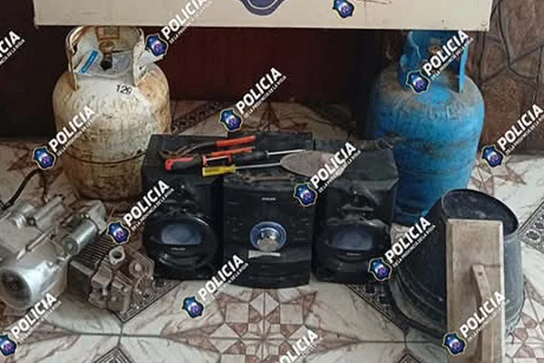 La Policía recuperó elementos en Olta