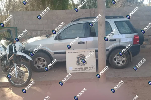 La Policia detuvo a dos personas en Chilecito