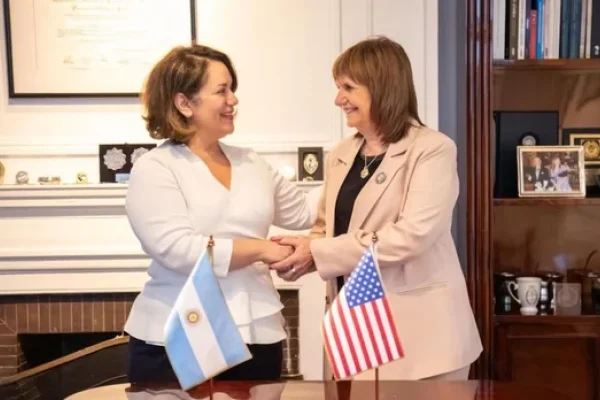 Patricia Bullrich se reunió con funcionaria de EE.UU. antes de la llegada de Kristi Noem