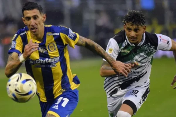 Con Di María, Rosario Central no pudo ante San Martín y se llevó el cuarto empate sin goles de la fecha
