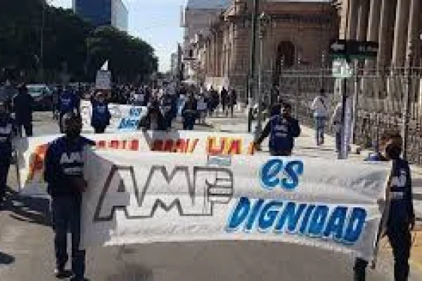 AMP convoca a una nueva medida de fuerza para el miércoles