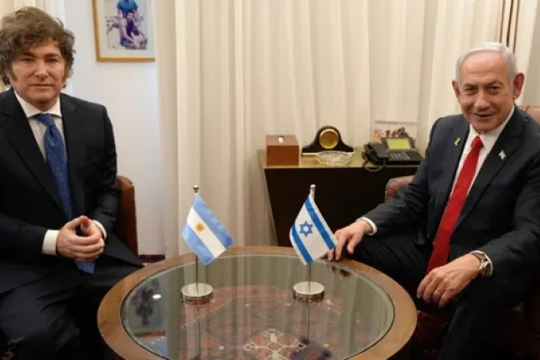 Netanyahu planea visitar la Argentina para reunirse con Milei