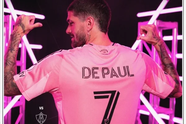 De Paul podría debutar esta noche con Inter Miami en la Leagues Cup