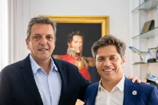 Axel Kicillof y Sergio Massa articulan unidad con intendentes y planean campaña “puerta a puerta”