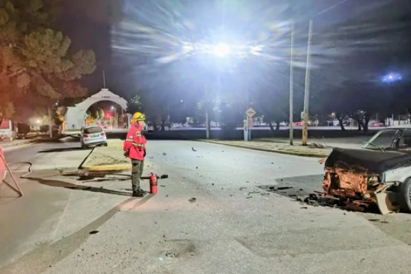 Una colisión vehicular en Capital dejó sólo daños materiales