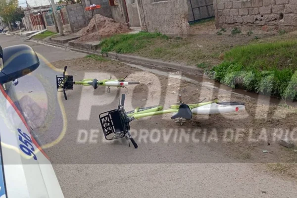 Menores robaron dos bicicletas de “La Rioja en Bici” y fueron detenidos