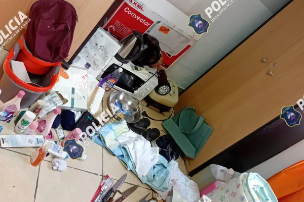 Robaron en una casa y la policia recuperó todo lo denunciado
