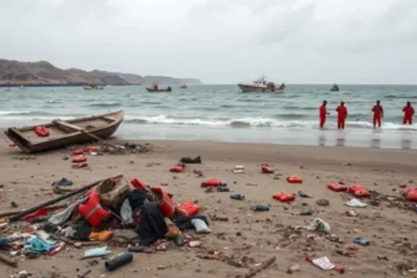 Al menos 20 migrantes mueren y decenas desaparecen en naufragio frente a las costas de Yemen