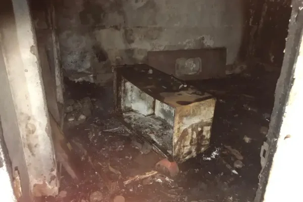 Bomberos controlaron un incendio estructural en una vivienda del casco céntrico