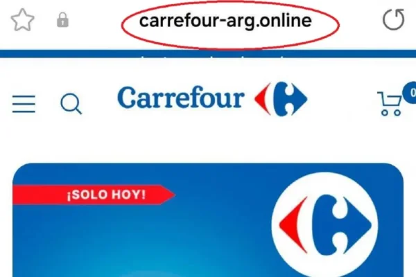 Falsa web de Carrefour desata alerta máxima entre los usuarios