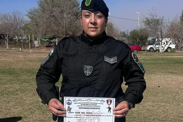 Una Sargento de la Policia de la Provincia capacitó a nivel nacional