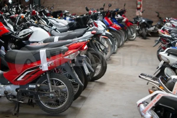 Chepes: 42 motos retenidas por falta de documentación reglamentaria para circular
