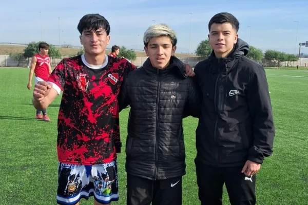 Tres chileciteños se probaron en las Inferiores de Instituto