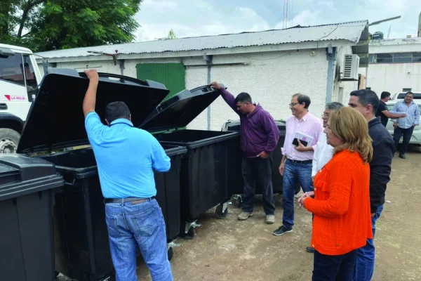 Municipio adquirió más contenedores para fortalecer servicio de recolección