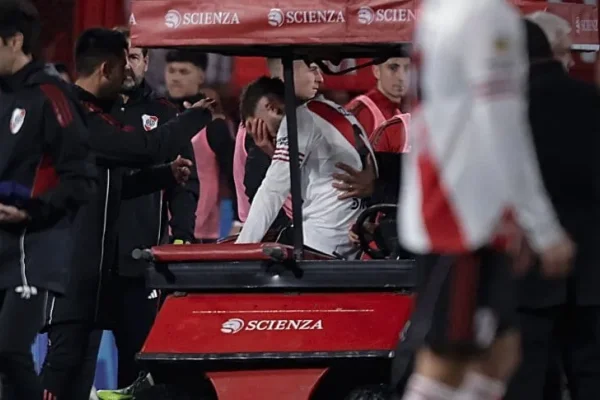Lo lamenta River: se confirmó la grave lesión de Pezzella