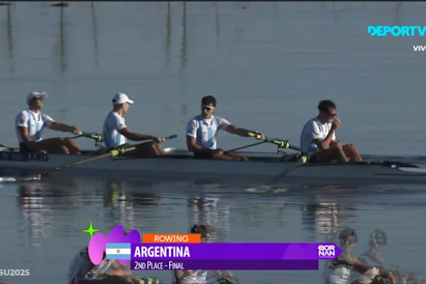 Medallas de plata en remo y ciclismo en el inicio del tercer día de competencia en Asunción