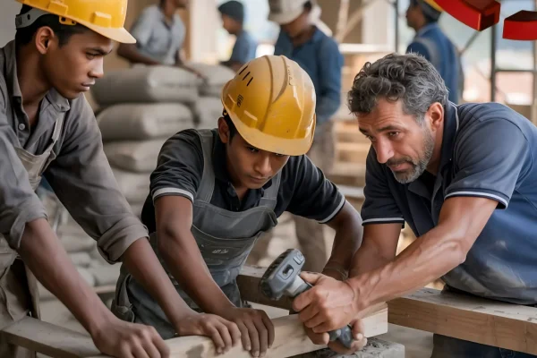 Buscan formar trabajadores riojanos en oficios de minería y construcción para cubrir empleos que no tienen personal calificado