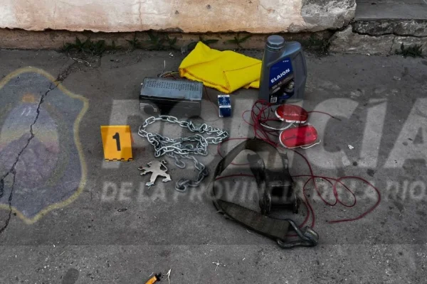 La policia secuestró elementos y detuvo a un sujeto