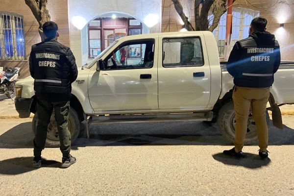 Investigaciones secuestró una camioneta en Chepes