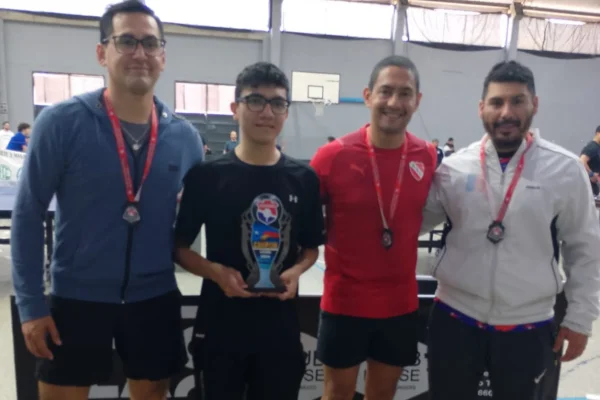 Luciano Salinas se subió al podio en Córdoba