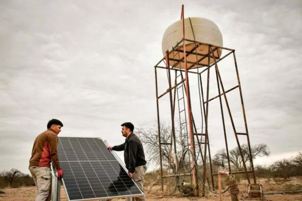Ulapes: Con energía solar buscan garantizar agua potable en zonas rurales