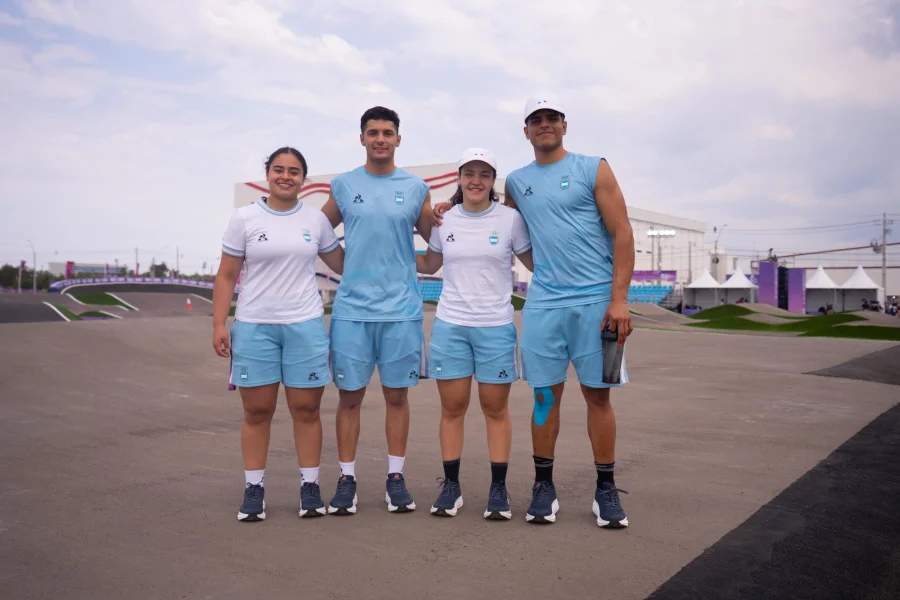 Ruarte, Capello, Piñeiro y Maturanos, los argentinos del BMX.