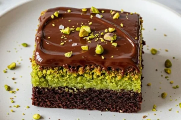 Dubai chocolate brownie: una receta inspirada en la barra viral de chocolate