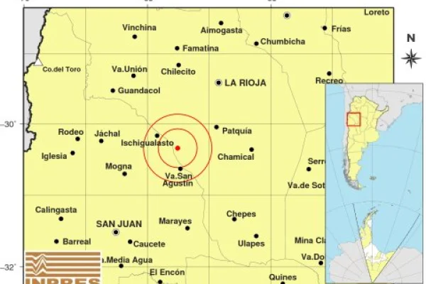 Temblor de gran magnitud sacudió la tarde de los riojanos