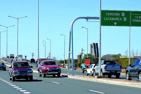 Quedó habilitada la obra del distribuidor vial en la Capital