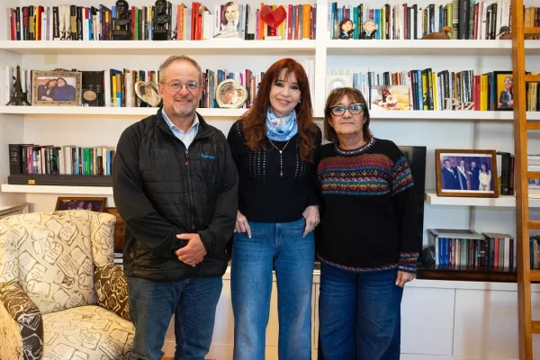 Cristina Kirchner recibió al titular del gremio docente mundial