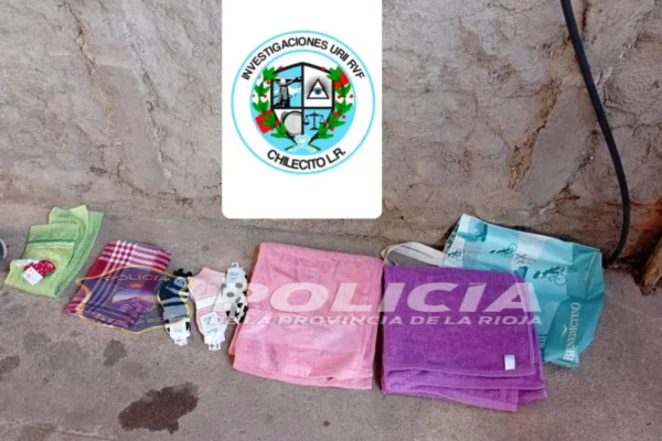 Recuperan varios elementos en Chilecito
