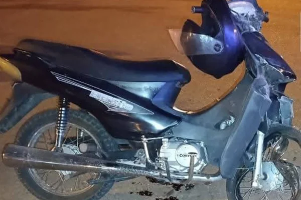Choque frontal entre dos motocicletas dejó herido en Chamical