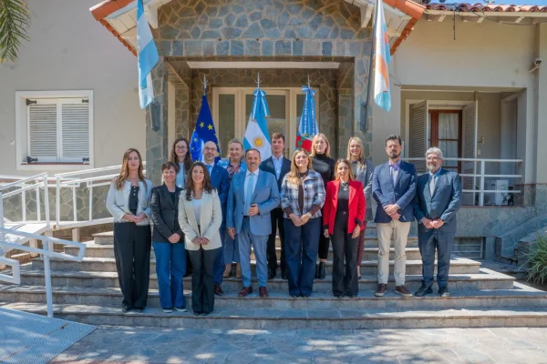 Quintela se reunió con representantes de la UE