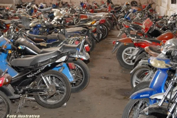 293 motos retenidas en Chepes durante el mes de agosto por falta de documentación