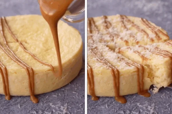 Tarta de coco express: la receta sin azúcar ni harina