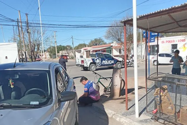 Siniestro vial en Chepes dejó un herido