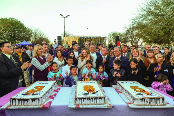 Sañogasta celebró 385 años con entregas y reconocimientos