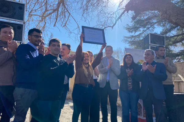 Famatina recibió oficialmente el certificado de Best Tourism Villages ONU