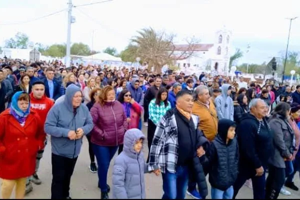 Una multitud dio gracias por las lluvias  a Santa Rosa de Lima