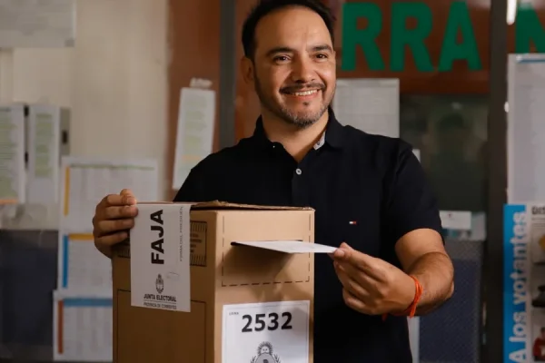 Juan Pablo Valdés: “Corrientes ha decidido que tiene un nuevo gobernador en primera vuelta”
