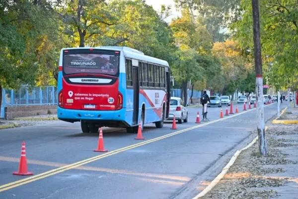 Hoy comienzan a funcionar los carriles exclusivos en la Capital