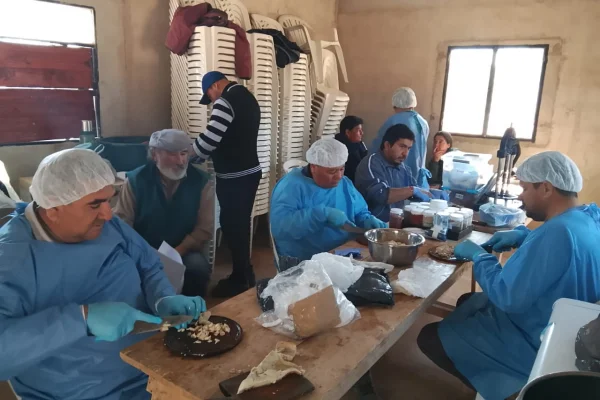 El INTA capacitó en chacinados caprinos a productores del Dpto. San Martín