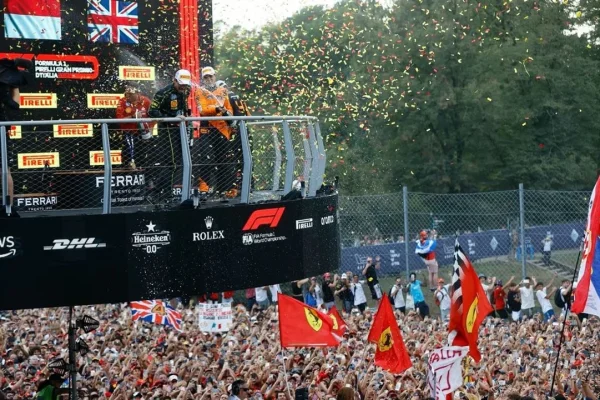 Fórmula 1 on board: así es una vuelta en el GP de Italia