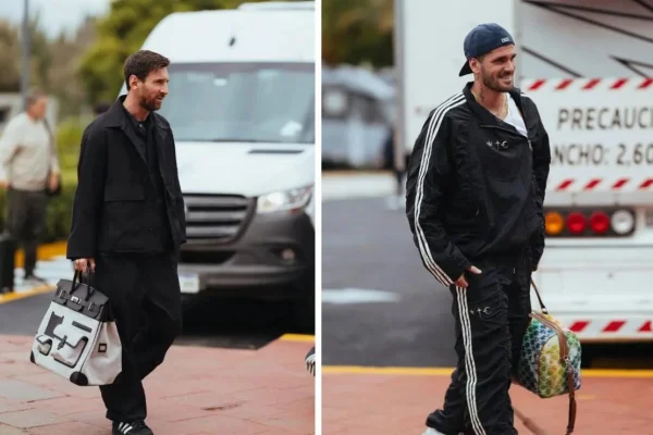 Pura moda: Messi y compañía transformaron Ezeiza en una pasarela