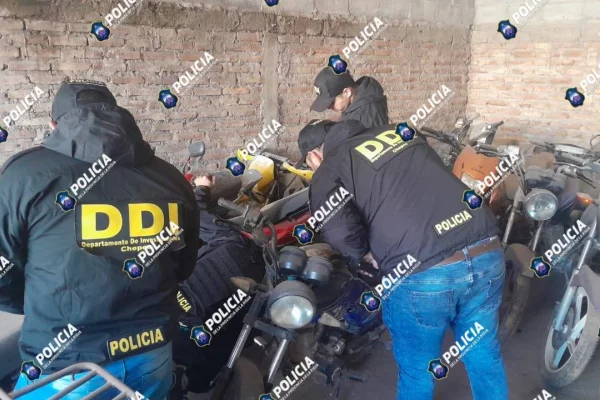 La Policia visitó talleres mecánicos en el interior