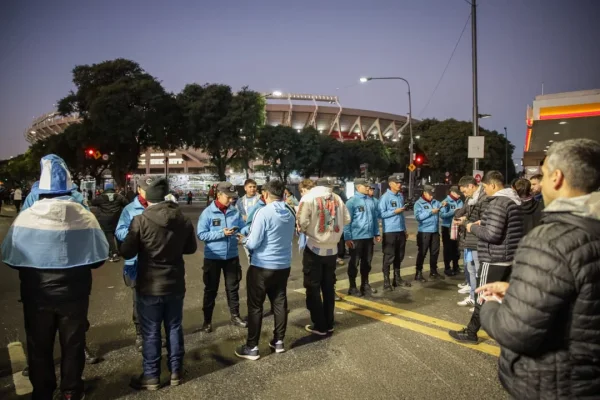 Así será el operativo de seguridad para el partido entre la Selección argentina y Venezuela