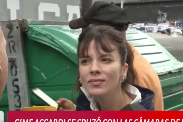 Qué dijo Gimena Accardi sobre los rumores de que estaría saliendo con un hombre de 20 años