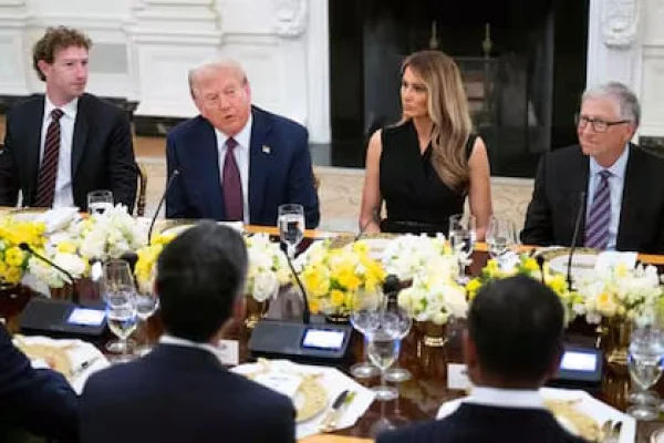 La cena de Trump con líderes de la tecnología en la Casa Blanca: elogios, el gran ausente y la pregunta para los invitados